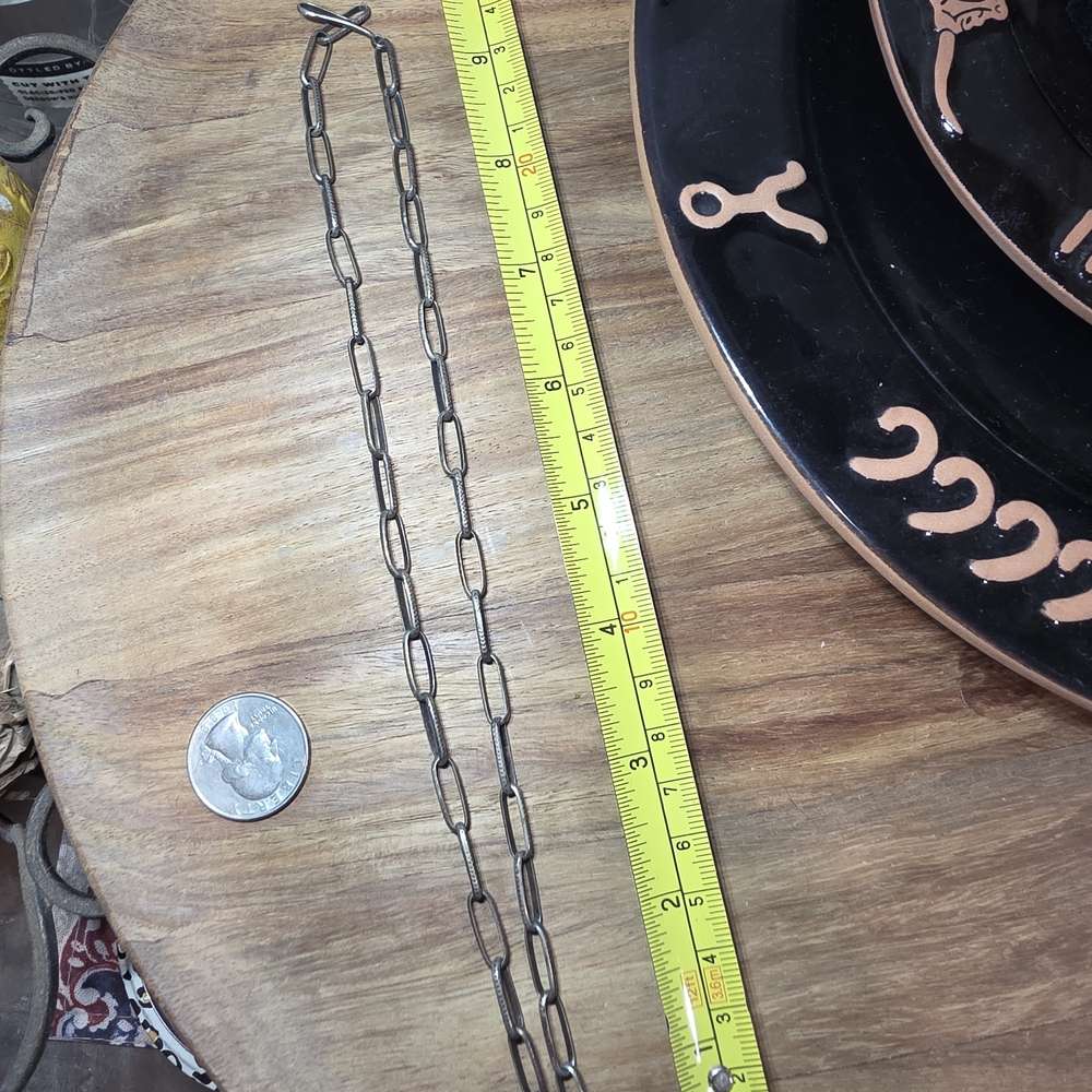 Sterling Chain Link Necklace - Picture 3 of 6
